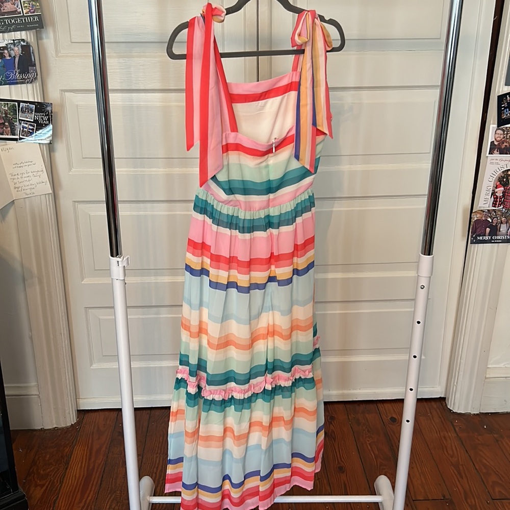 Boutique Striped Dress - Picture 3 of 4